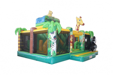 Hüpfburg Jungle Multiplay in 6,9m x 5,4m x 5,6mh